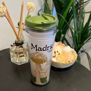 Starbucks Global Icon Series Insulated Travel Tumbler 12 oz Travel Mug - Madrid